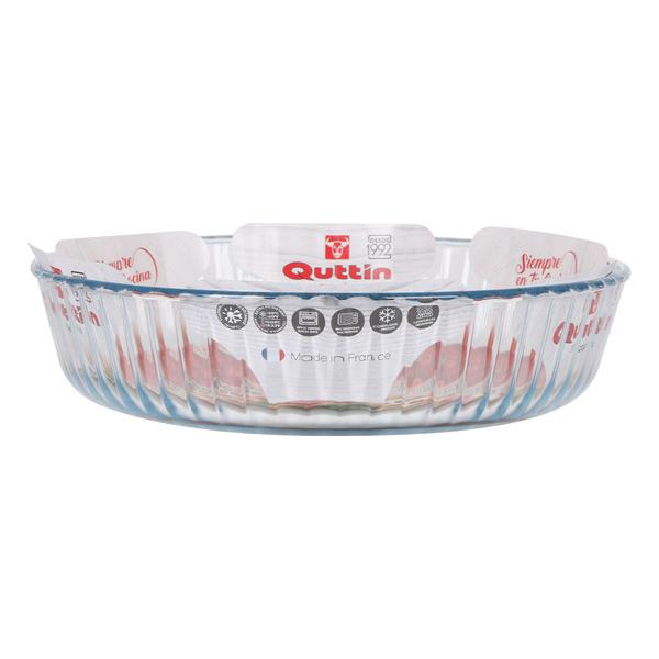 MOLDE TARTA VIDRIO 26CM QUTTIN - imagen 1