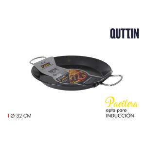 PAELLERA ANTIADHERENTE INDUCCION 32CM QUTTIN