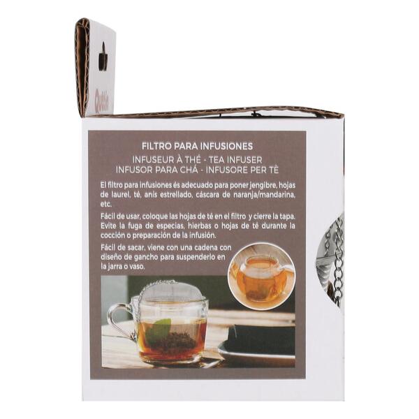 FILTRO DE INFUSIONES 8.5X9CM QUTTIN - imagen 1