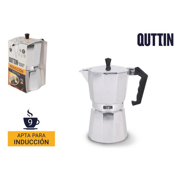 CAFETERA ALUMINIO 9 SERVICIOS INDUCCIÓN QUTTIN - imagen 3