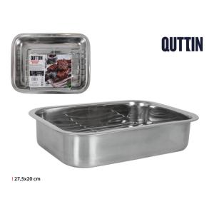 BANDEJA RECTANGULAR HONDA C/GRILL 27,5X20CM PRIVILEGE